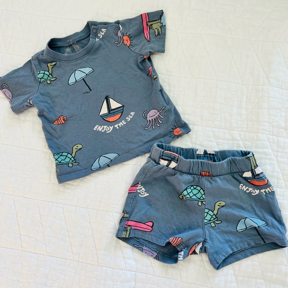 H&M beach boy set 6m